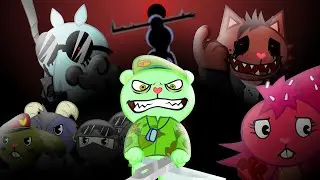 "LEGENDS NEVER DIE" (AMNESIA 4)  ANIMATION happy tree friends