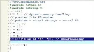 C Part 16 Pointers Malloc Free Memset