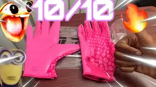 THE MOST UNDERRATED FOOTBALL GLOVE IN HISTORY!!! (We ball sports football gloves review)