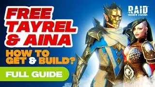 💥⚔️FREE Tayrel & Aina RAID⚔️💥 How to Get? ➕ FUll GUIDE: Best Build, Masteries & Artifacts