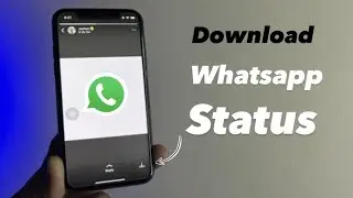 Download WhatsApp Statuses in any iPhone 🔥|| How to download WhatsApp status in ios 15