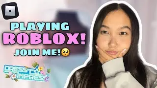 Playing ROBLOX!! Come Join Me!💓