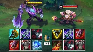 JAX vs TRUNDLE S11 NEW ITEMS FULL BUILD FIGHTS & S11 Pentakills!