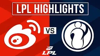 WBG vs IG Highlights ALL GAMES | LPL 2024 Summer | Weibo Gaming vs Invictus Gaming