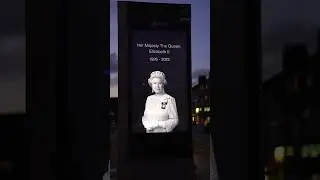The day Queen Elizabeth died (1926 - 2022 ) 
