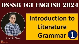 DSSSB TGT ENGLISH 2024 || MCQ ON TGT ENGLISH LITERATURE || DSSSB TGT ENGLISH LITERATURE EXAM