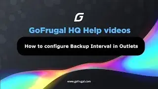 How to configure backup interval in outlets