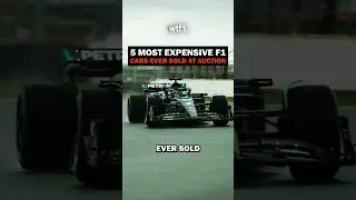 5 Most EXPENSIVE F1 Cars Sold at Auction 🤑