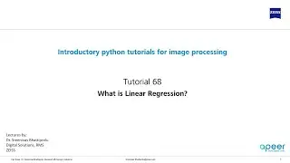 Tutorial 68 - What is linear regression and how to use it in python?