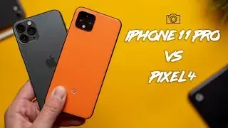 Pixel 4 vs iPhone 11 Pro Camera Comparison! // Insane Results!