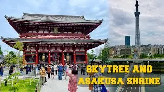 EXPLORING TOKYO'S ICONIC DUO: ASAKUSA TEMPLE & TOKYO SKYTREE! (JAPAN, TOKYO, ASAKUSA,浅草)