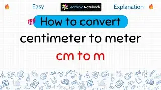cm to m - how to convert centimeter to meter