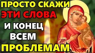 21 августа ПРОСТО СКАЖИ БОГОРОДИЦЕ И КОНЕЦ ВСЕМ ПРОБЛЕМАМ! Сильная молитва Богородице! Православие