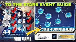 JOHNSON EVENT 4-1 TO 4-7 COMPLETE GUIDE! TO THE STARS MINI GAME STAGE 4 MLBB