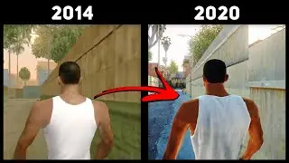 GTA San Andreas: Definitive Edition на Android телефон - Сравнение GTA SA 2014 и 2020 Remastered