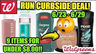 WALGREENS CURBSIDE DEALS (6/23 - 6/29) | **Grab 9 Items for Under $8!