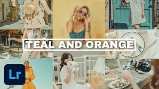 Pastel Teal and Orange | Lightroom Preset