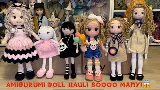 Another Amigurumi Doll Haul!! 😱