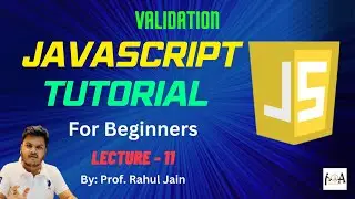 Email Validation in Javascript | Pattern Validation | JavaScript Tutorial For Beginners | L-11