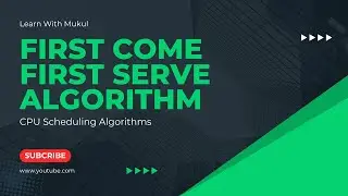 FCFS (First Come First Serve) | CPU Scheduling Algorithm in OS with Example | Easy Explanation