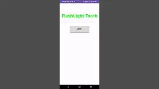 Android App Flash Light Torch Demo #codsoft  #androidappdevelopment