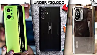 TOP 6 Best Smartphones UNDER 30000 (2021)