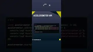 Javascript, Accelerometer API 