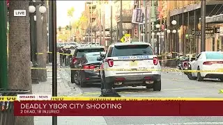 2 dead, 19 injured in Ybor City Shooting