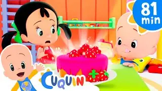 Baby baby Yes Cuquin 🍭 and more Nursery Rhymes by Cleo and Cuquin | Children Songs