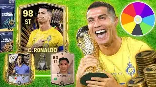 TOTS C.RONALDO в FC MOBILE.. НО КОМАНДУ ВОКРУГ НЕГО СОБИРАЕТ РАНДОМ!!!