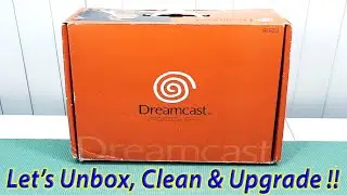 Sega Dreamcast Japan Edition Unboxing, Cleaning & Modding 🙌