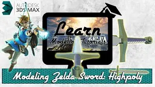 Modeling the Zelda Sword: 3dsmax Tutorial