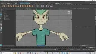 3 Blockout the Character in Maya