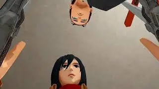 Mikasa is feeling... (AOT VR)