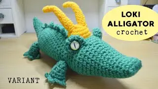 Crochet Loki Alligator - Amigurumi Tutorial | Step by Step