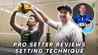 Pro Setter Reviews Coach's Setting Technique