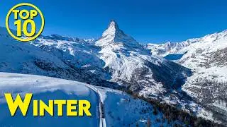 Top 10 WINTER Switzerland – Best of Snow Season – Christmas, Skiing and Action