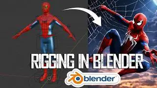 How to rigging in blender || Auto rig pro || Blender Tutorial #rigginginblender