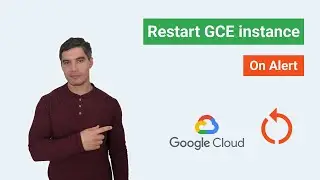 Automatically restart Compute Engine (GCE) instance when an alert gets triggered