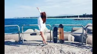 south korean longboard girl 오미라[MIRA_OH/吴美罗]