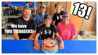 Evan is 13!