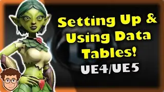 How To Create and Use Data Tables (BASICS)! | Unreal Engine 4 & UE5 Tutorial Part 1