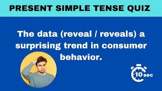 Present Simple Tense Quiz