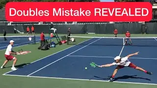 College Team REVEALS Mistake You’re Making In DOUBLES (Tennis Strategy Explained)