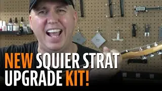 Phil McKnight Shows Off Our New Squier Stratocaster Hardware Upgrade Kit.