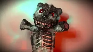 I Made A Deady Bear - DIY Halloween Crafts - Dollar Tree | Dark Nook