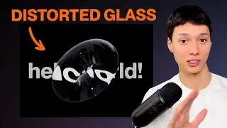 How to Make a 3D Glass Effect using Three.js and Next.js