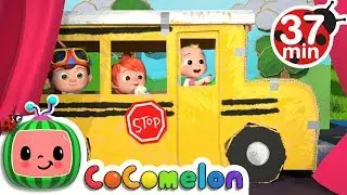 Wheels on the Bus (Play Version) + More Nursery Rhymes & Kids Songs - CoComelon