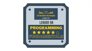 Programming Fundamentals - For Loops