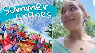 Ready For a New Adventure? 🌺 Wild Sage Transformation & Creating Summer Cranes!! 🌈